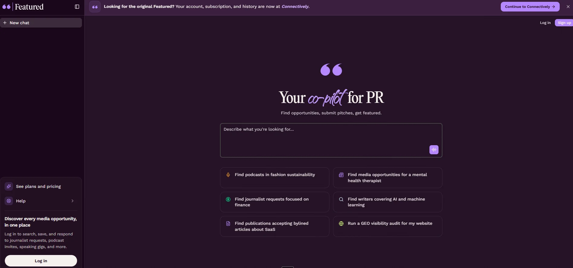 Featured.com — third-party authority building and expert mentions