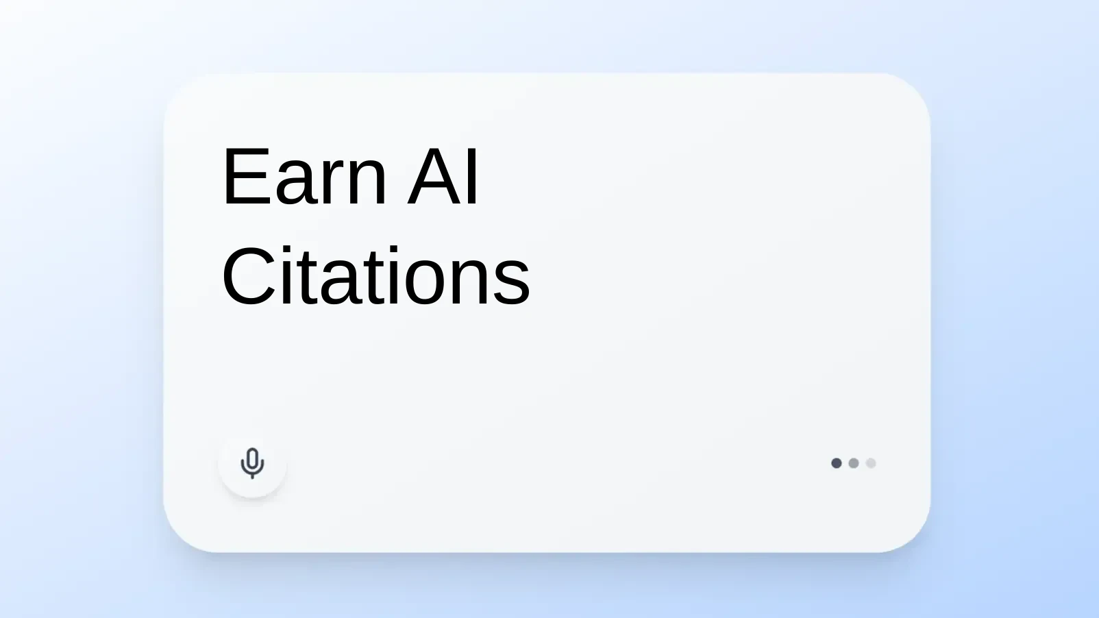 Earn AI Citations