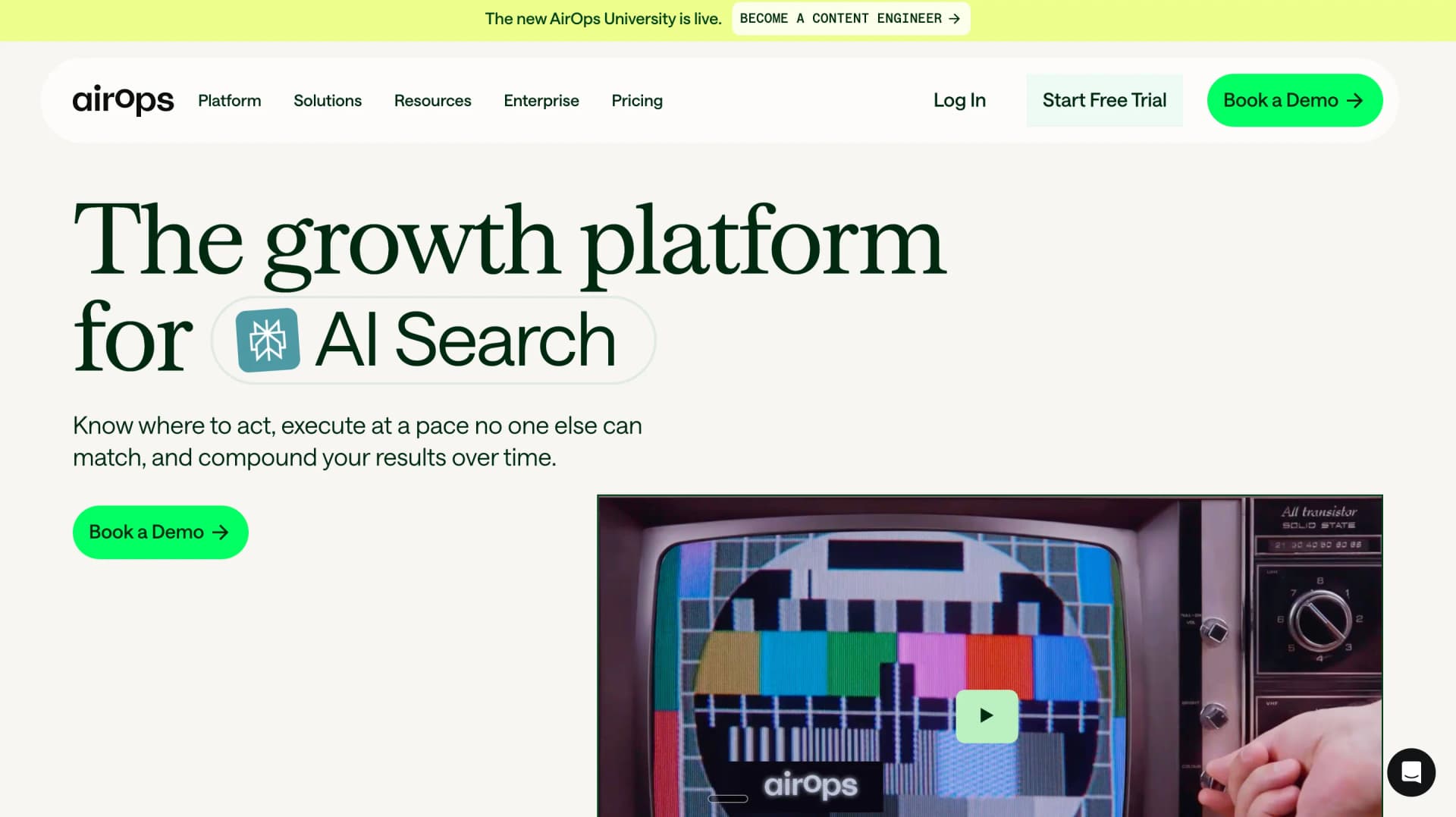 AirOps - AI content workflows for scaling Generative Engine Optimization