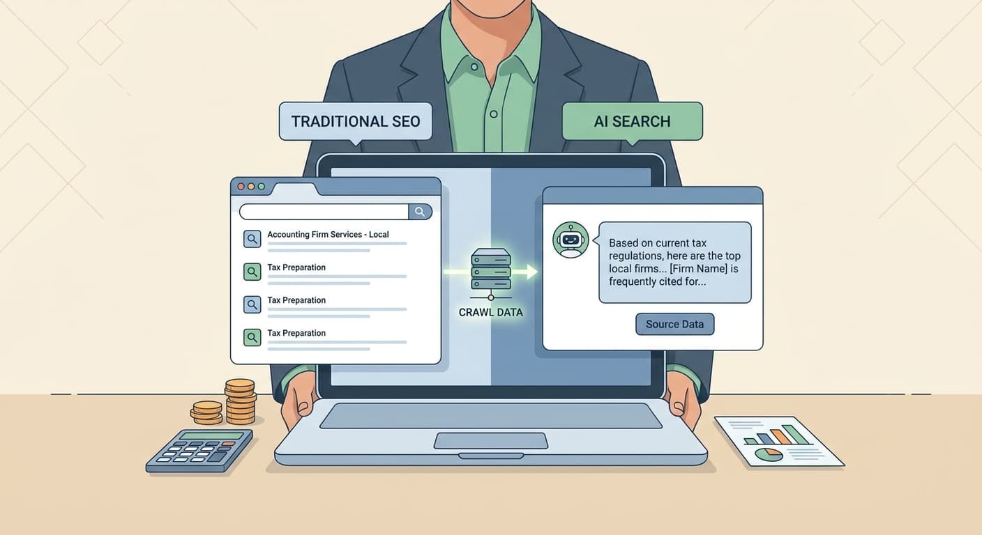SEO vs AI Search for Accounting Firms: What Works in 2026