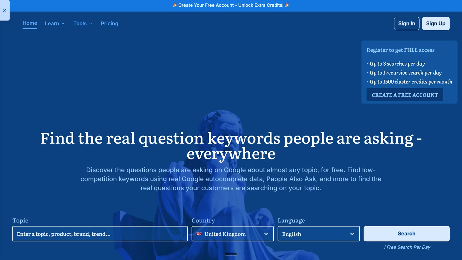 Answer Socrates - discovering the real questions people ask AI and search