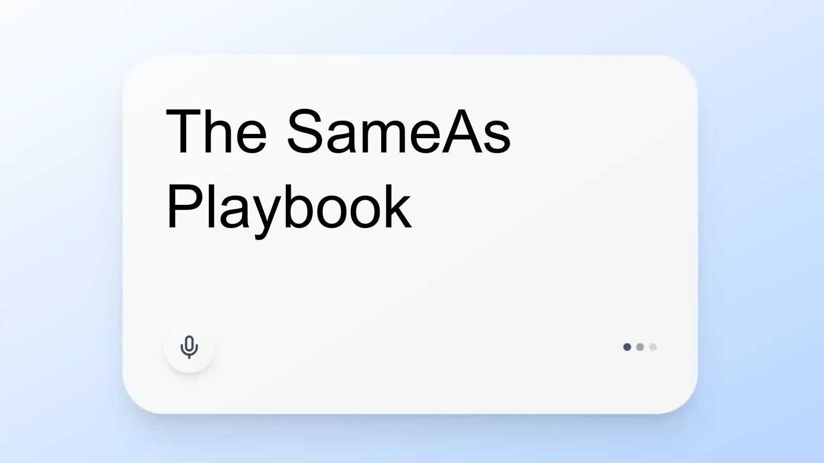 Sameas Array Website Example Adding SameAs schema to WordPress for Meta AI in 5 minutes | LovedByAI
